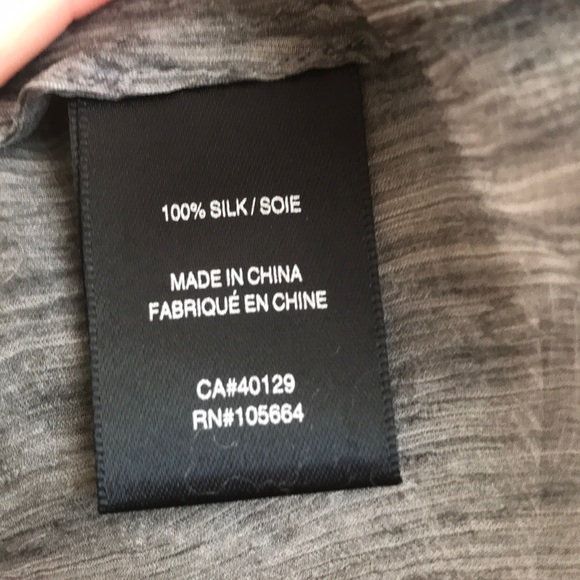 Sheer silk tunic - Picture 15 of 16